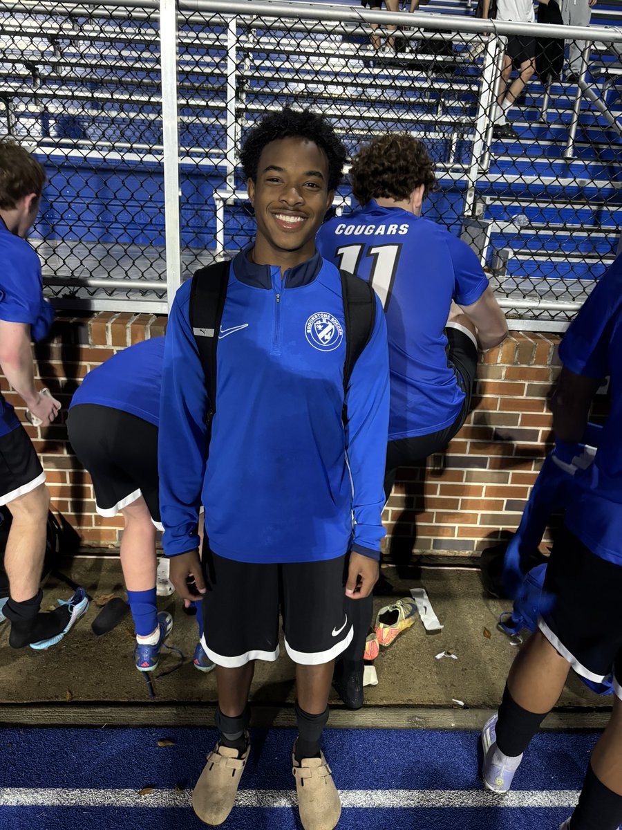 Congrats to our very own EJ Suragh and the Brookstone Cougars on their big 6-0 win tonight. EJ scored a hat trick and added 2 assists!