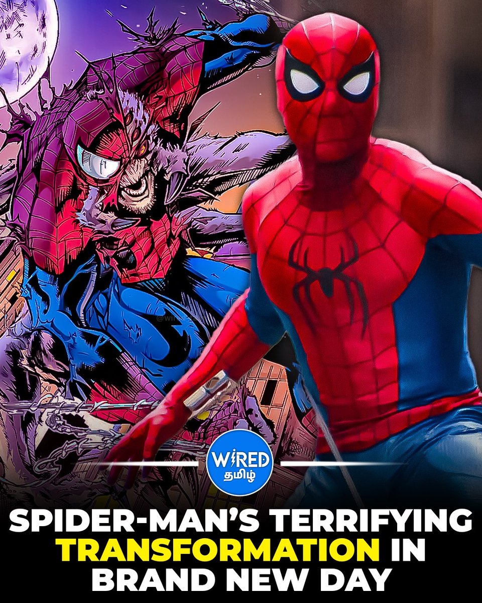 The_Wired_Tamil's tweet photo. In the final battle of Brand New Day, Peter is unable to control his physical and metamorphic changes. He transforms into a creature and ends up fighting Punisher, Professor Hulk, and Jean Grey.
#SpiderManBrandNewDay #DarkSpiderMan #PeterParker #Punisher #ProfessorHulk #wiredtamil #JeanGrey #MarvelCrossover #MCU #MarvelReels #SpiderManBrandNewDay