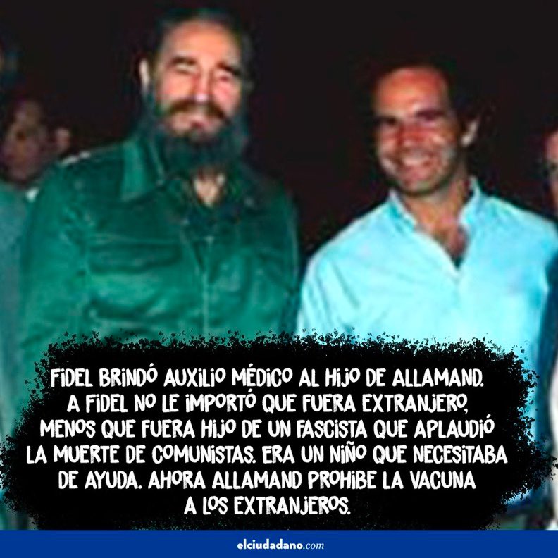 Para los olvidones de la derecha que hoy vociferan por la petición de ayuda a  🇨🇺