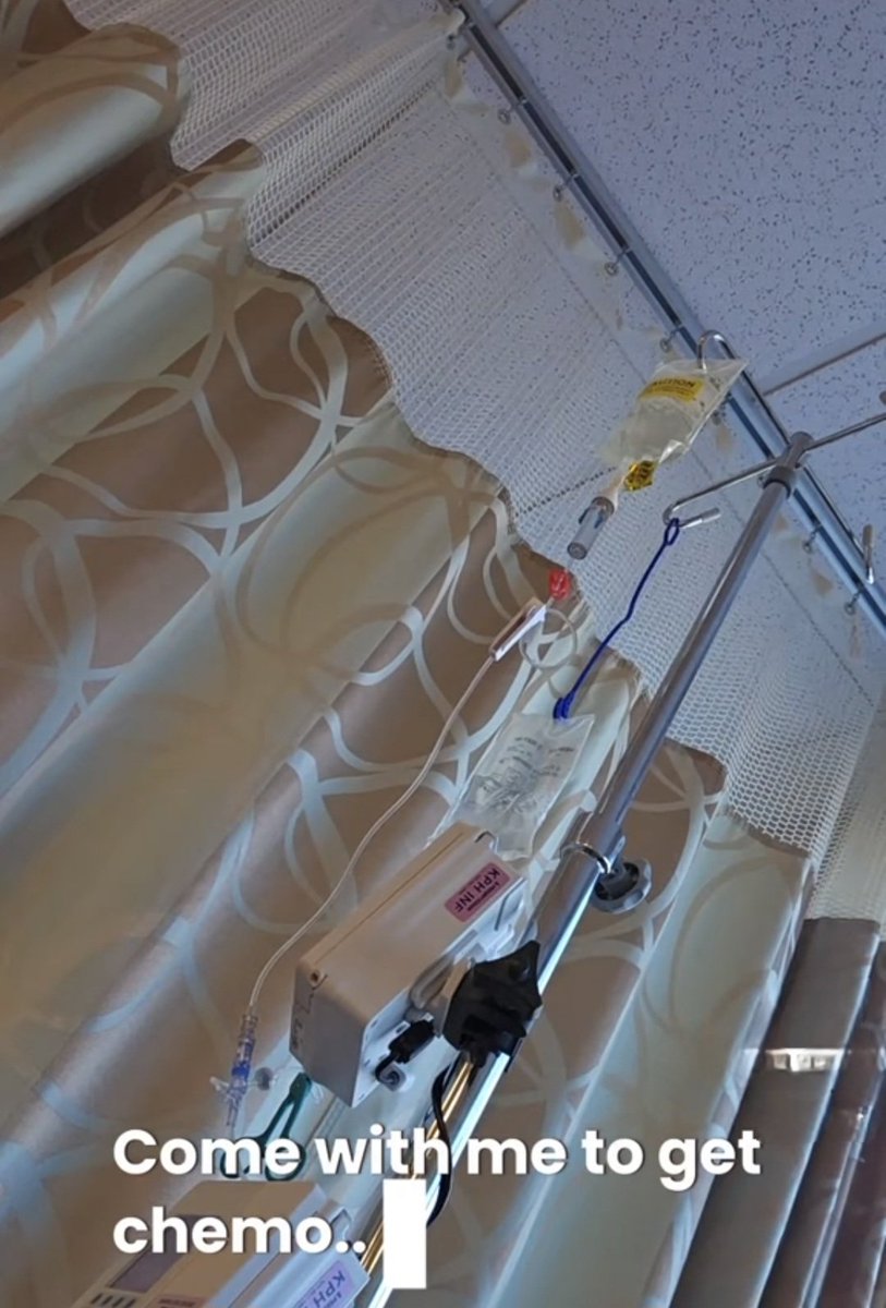 TheStevenHPod's tweet photo. Kelsey finished her second chemo yesterday.  
She’s a little tired but staying strong. Thank you to everyone who’s donated and shared. Your support means everything. Please keep sharing to help her fight.

#CancerAwareness #ChemoWarrior #SupportKelsey #CommunityMatters #GoFundMe https://t.co/yMnqlr5HhC