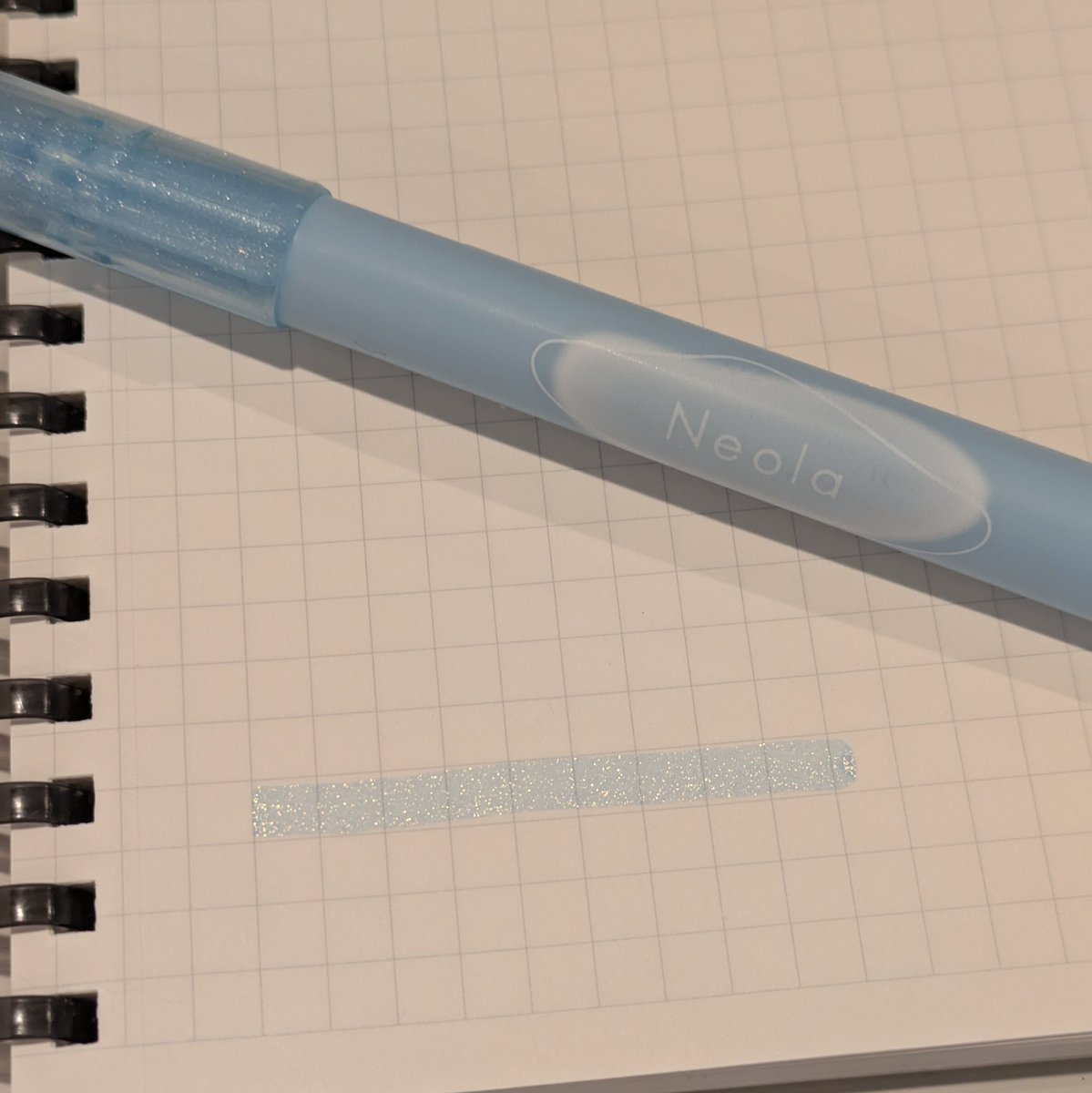 キラキラのマーカーかわいい🩵