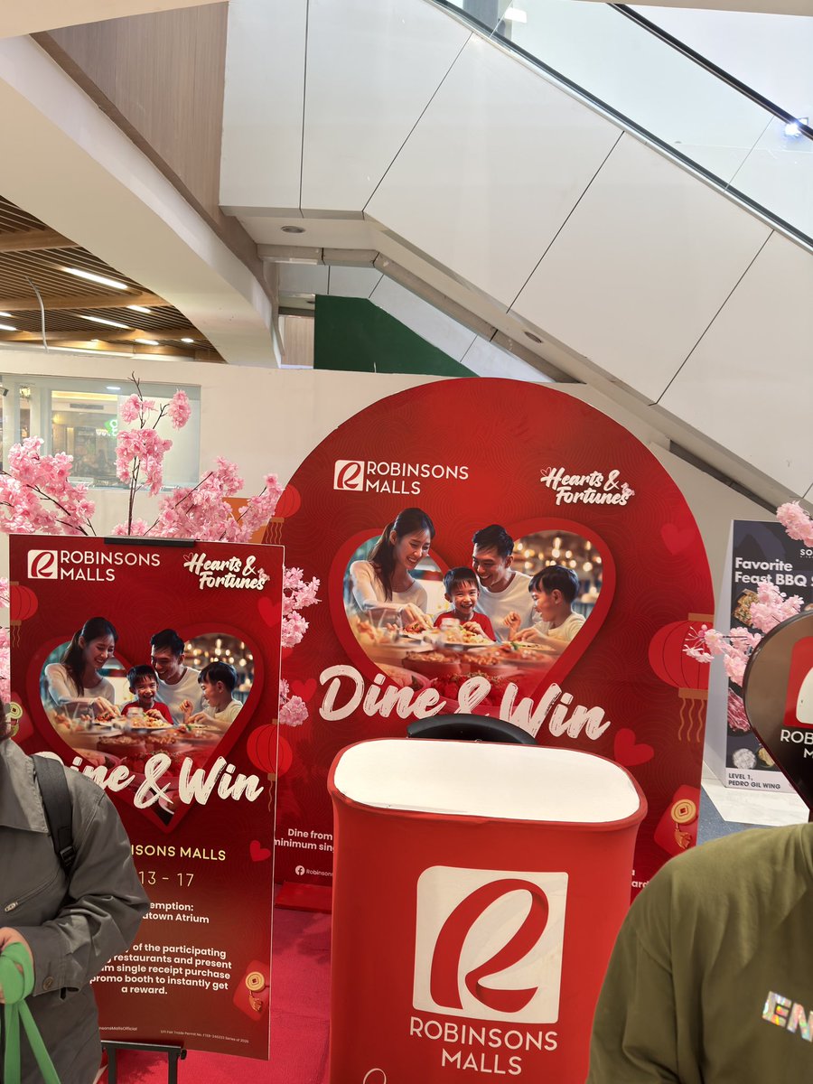 Here at Robinsons Manila.
