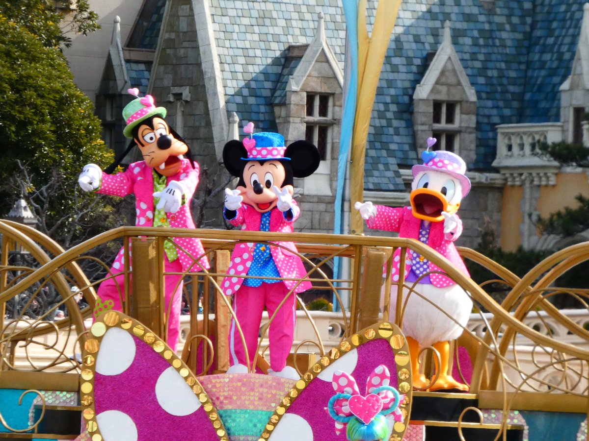 2026/2/10 ミニー@ファンダーランド キャッスルフォアコート自由席から