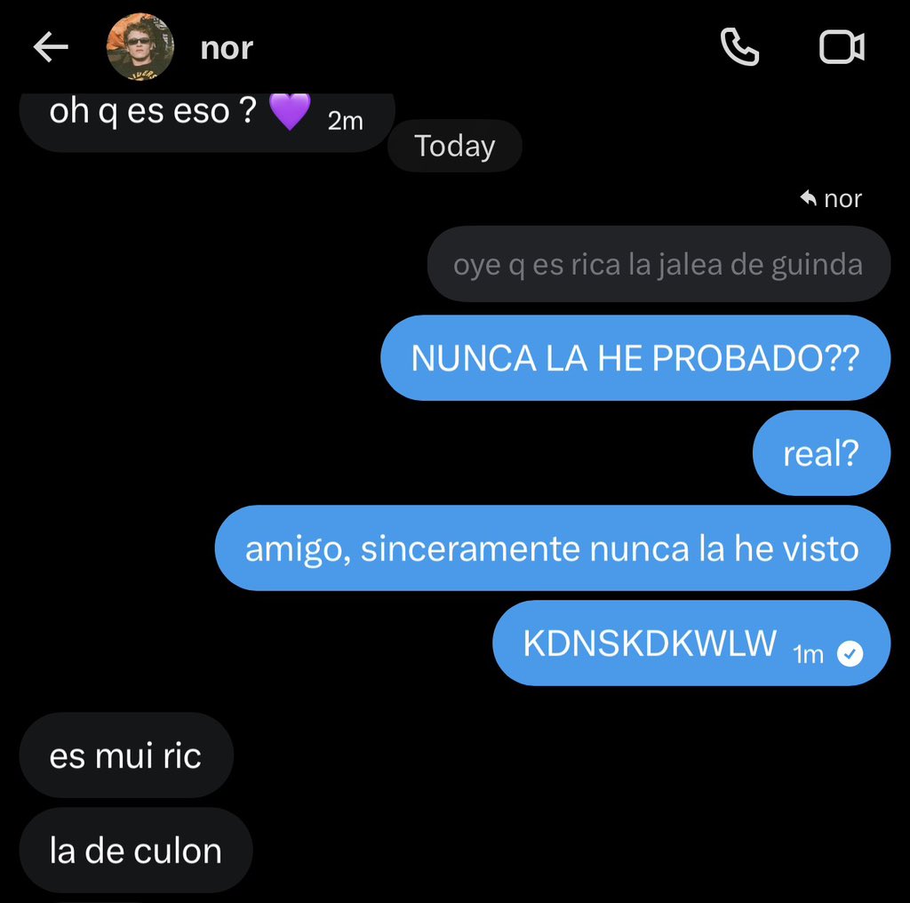 ah bueno, pa saber💜