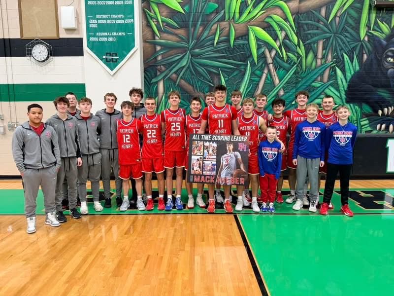 Congratulations <a href="/MackHieber17/">Mack Hieber</a> on becoming the All-Time Leading Scorer in school history!