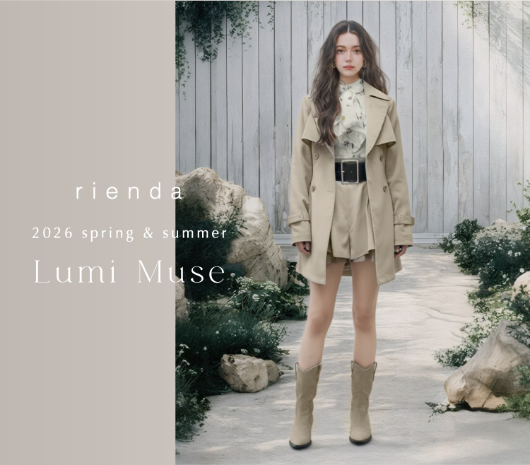 ― Lumi Muse ―
rienda 2026 spring&amp;summer collection..✧˖°.
➡x.gd/gzvEN