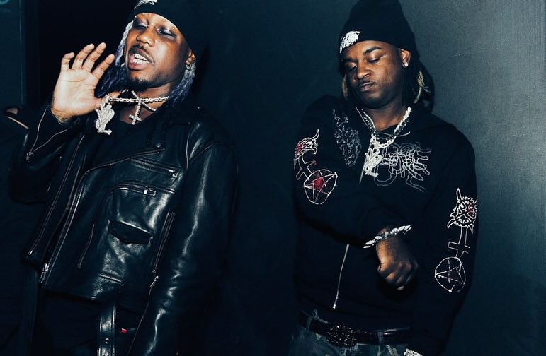 STRAPPEDUS's tweet image. Destroy Lonely confirms that his upcoming collab album with Ken Carson will contain up to 20 ‘holy grails’ and is being actively worked on via XXL 🚨