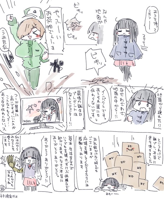 お誕生日プレゼントが届いたよ ～モニター編～ 