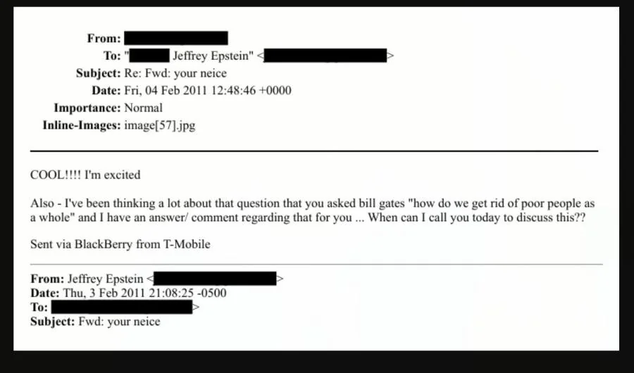 YourAnonNews's tweet image. Kinda crazy to see a bunch of people worshiping billionaires when their entire goal is to eventually kill anyone outside of their class.
"how do we get rid of poor people as a whole"
