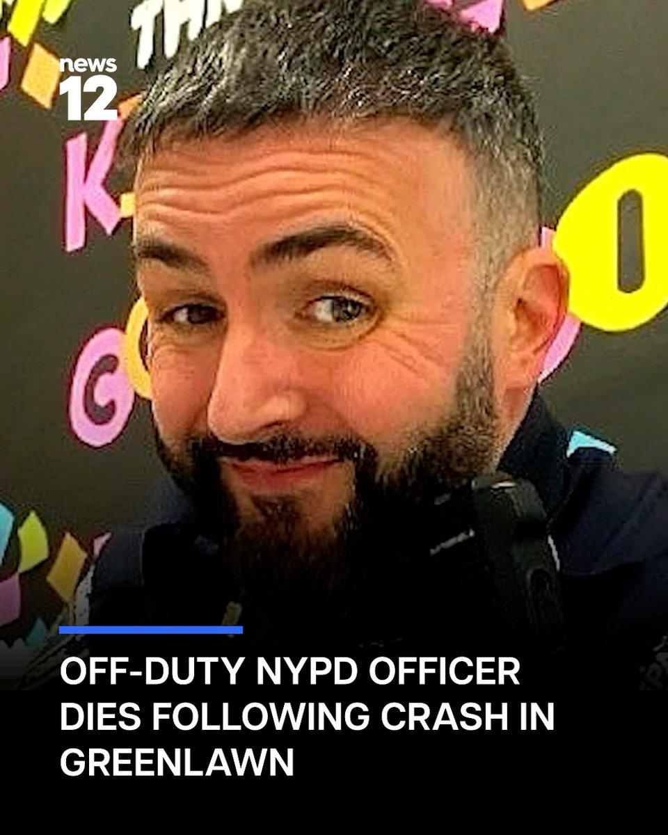 News12LI's tweet image. OFFICER-INVOLVED CRASH: A 42-year-old NYPD officer from Huntington has died after succumbing to his injuries following a serious car crash. 
 
#News12 #LongIsland #Huntington #Police #NYPD #FatalCrash #News #LocalNews 

bit.ly/4kwEoch