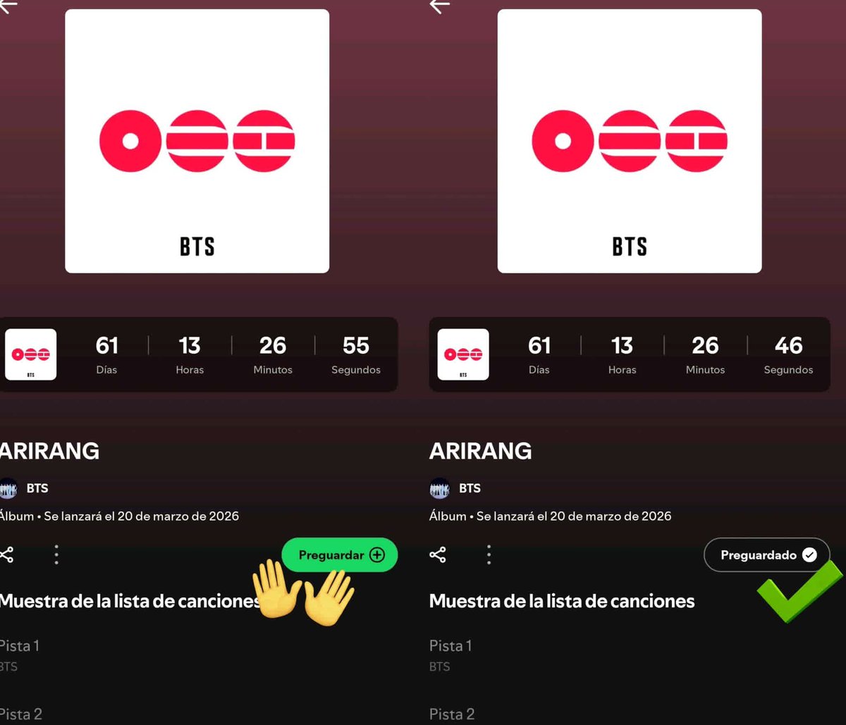 LunaArmybaby's tweet photo. No olviden que debemos llegar a esos 7 millones y sabemos que se puede
#preguardar #ARIRANG #BTS_ARIRANG #ARMY https://t.co/JfXoaBongj