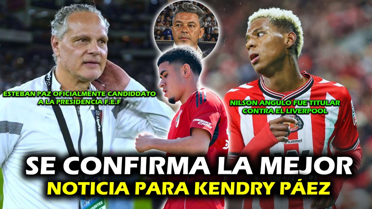 ¡SE CONFIRMA LA MEJOR NOTICIA PARA KENDRY PÁEZ!

MIRA EL NUEVO VIDEO AQUÍ: youtube.com/watch?v=v0jljv…