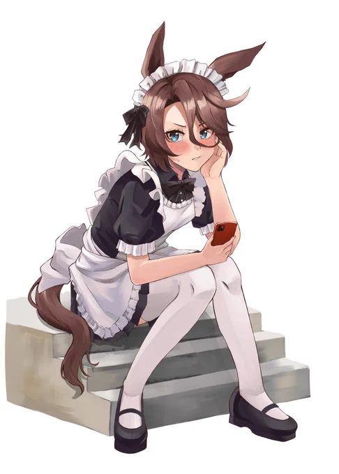 みんなのメイドタイシンを見てみたい #いいねした人は私のイラストを自分の絵柄で描く