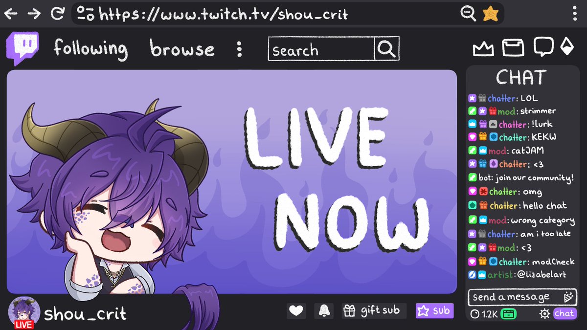 Going live with some NightReign ! Lets draw the souls in and upgrade our power!

twitch.tv/shou_crit 

#SmallStreamer #GoingLive