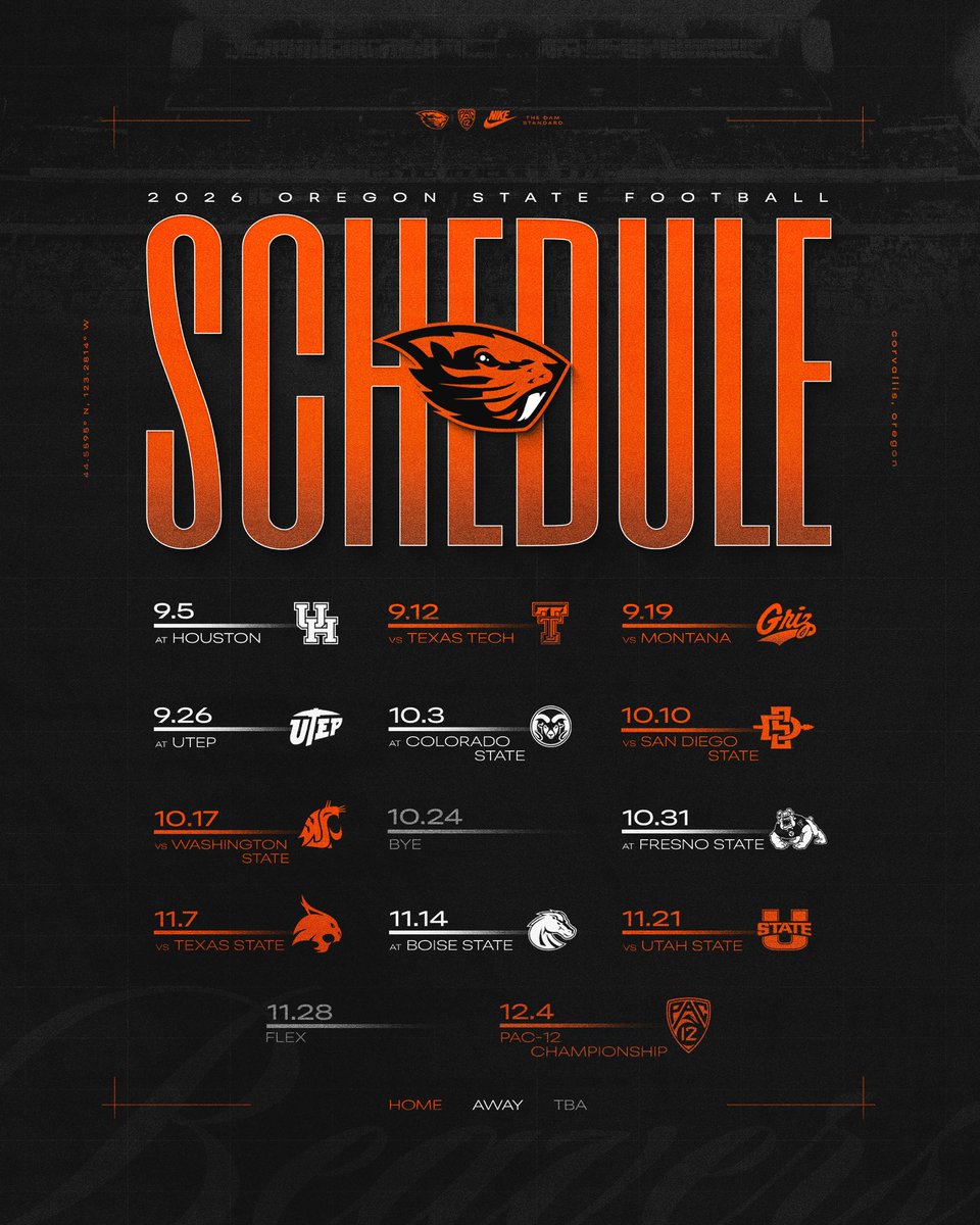 Oregon State Football tweet media