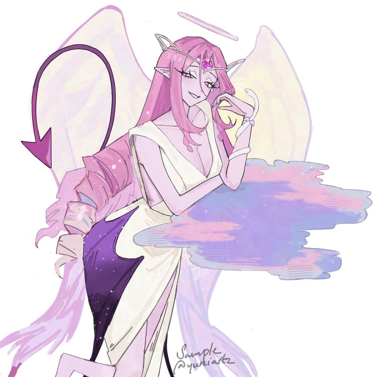 it costs $0.00 to support a 21 year old illustrator ^^