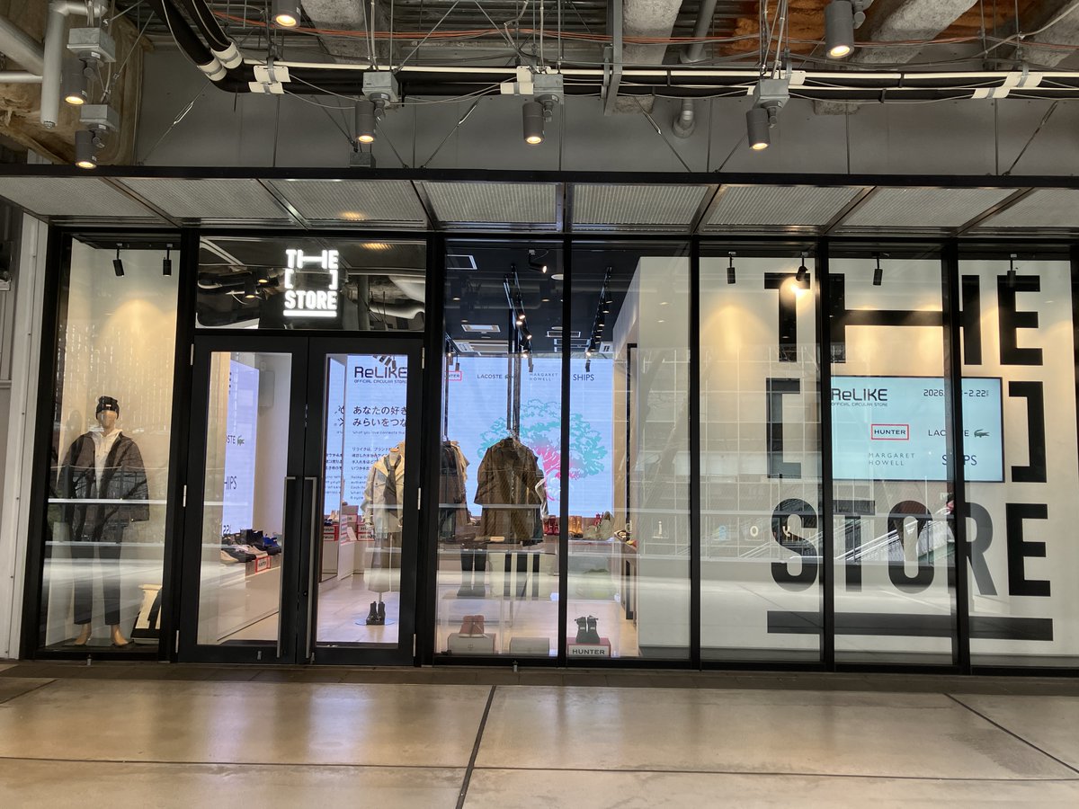 THE［　］STORE tweet media