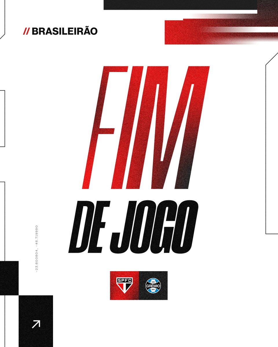 SaoPauloFC's tweet photo. FIIIIIM DE JOGO! VITÓRIA DO TRICOLOR NO MORUMBIS NA ESTREIA DO NOVO UNIFORME! #SPFCxGRE (2-0) 

⚽ Lucas
⚽ Calleri

#VamosSãoPaulo 🇾🇪 https://t.co/rzfwElWm4o