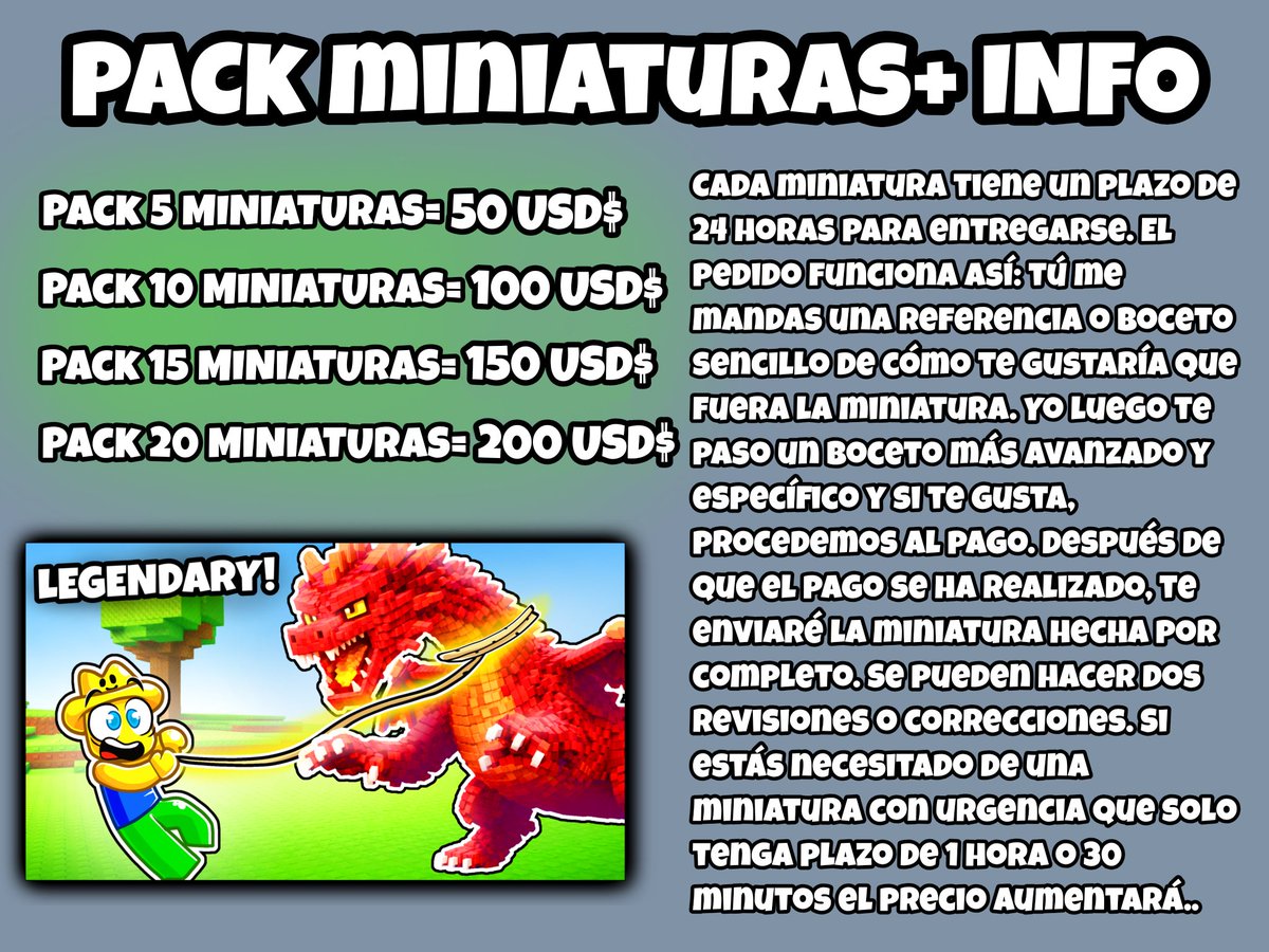 CatsStudiosz's tweet photo. 🎨 Commissions Open – Cats Studios
Hago miniaturas para YouTube que destacan y generan clicks.
I design custom YouTube thumbnails (clean &amp; high CTR).
📩 DM abierto / DMs open Más Info https://t.co/tMBcQz8KKb