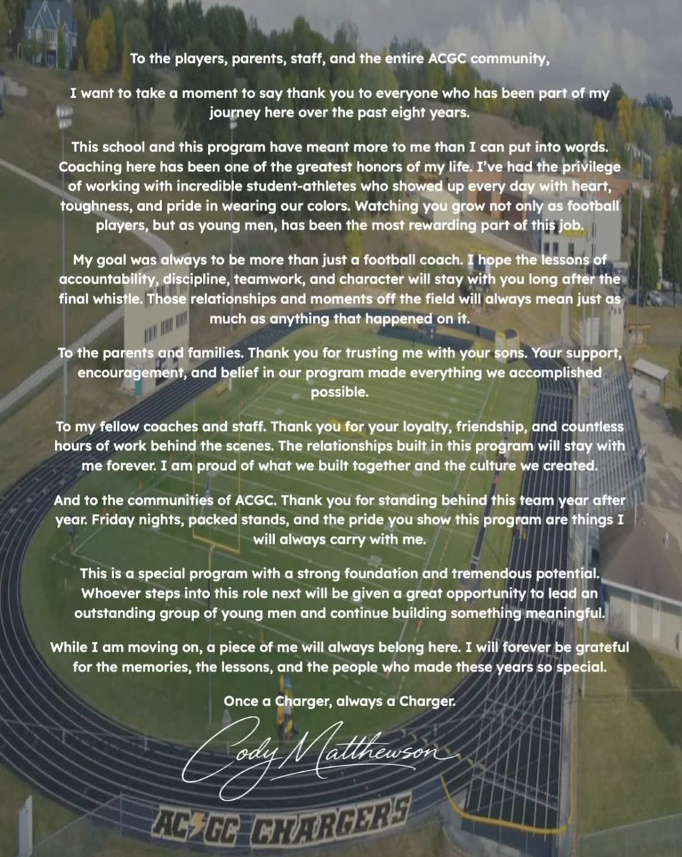 Coach Matthewson tweet media