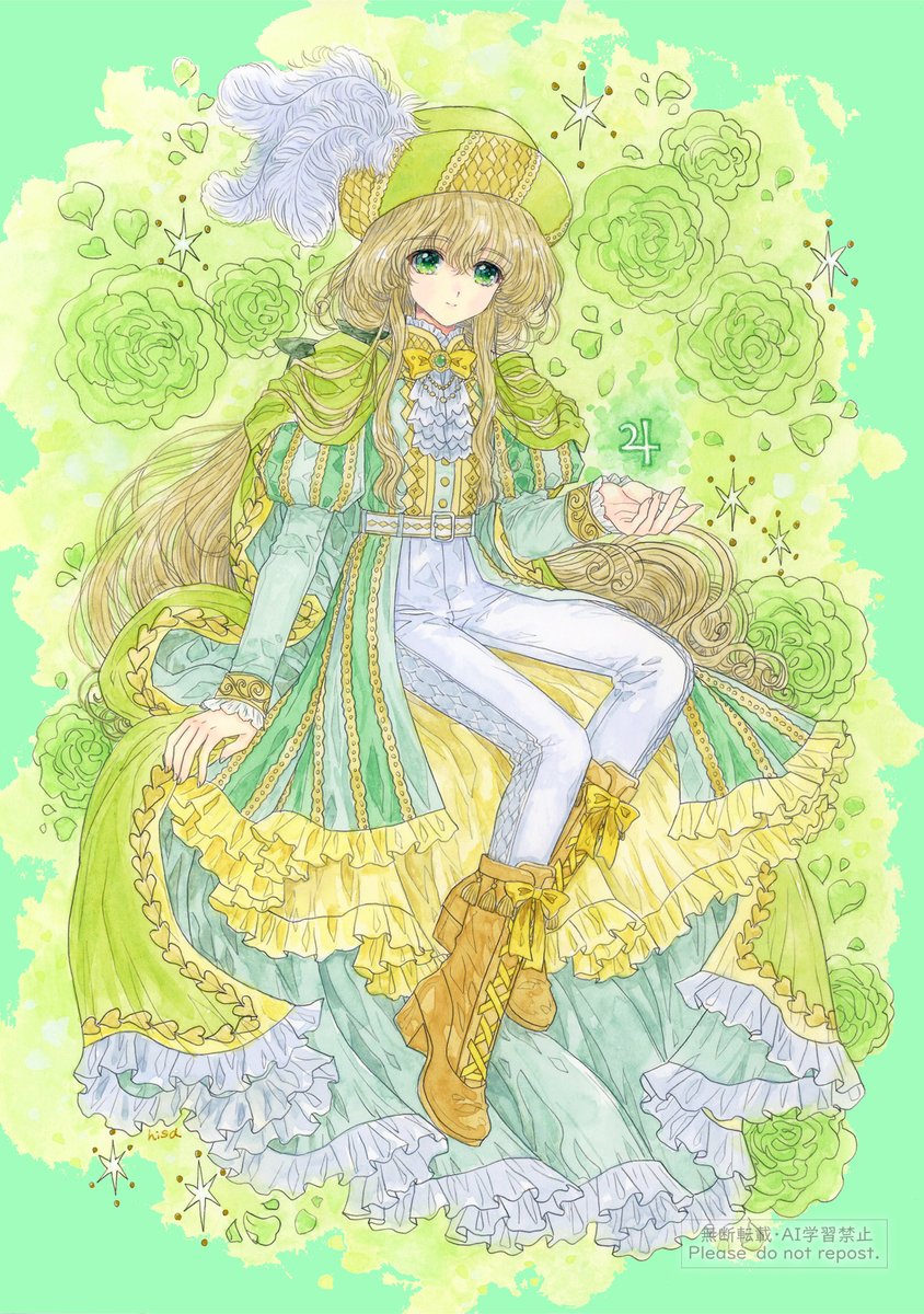 天体擬人化で木星をイメージした男の子です。