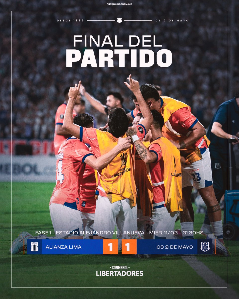 CS 2 de Mayo tweet media