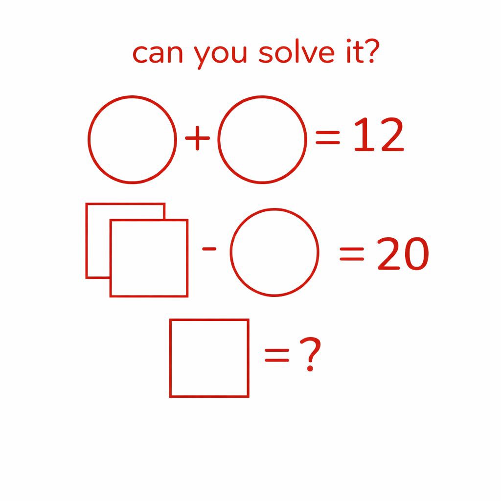 Can you solve it?