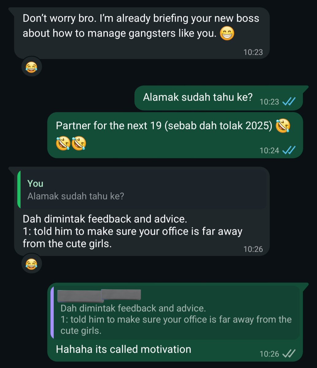 mymanagerslife's tweet photo. When your ex CEO knows your soul... ini tidak benar!!! https://t.co/6HMn6WHyhx