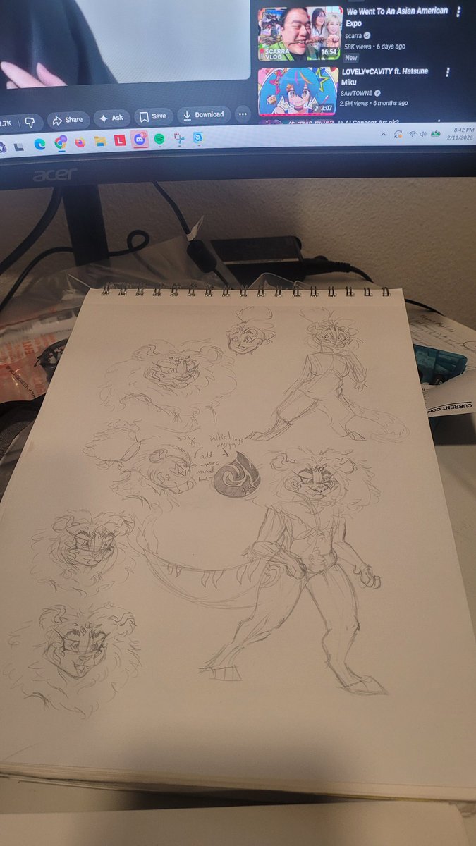 Ligermander's tweet photo. I work in chaos https://t.co/cBXN3mGHjH