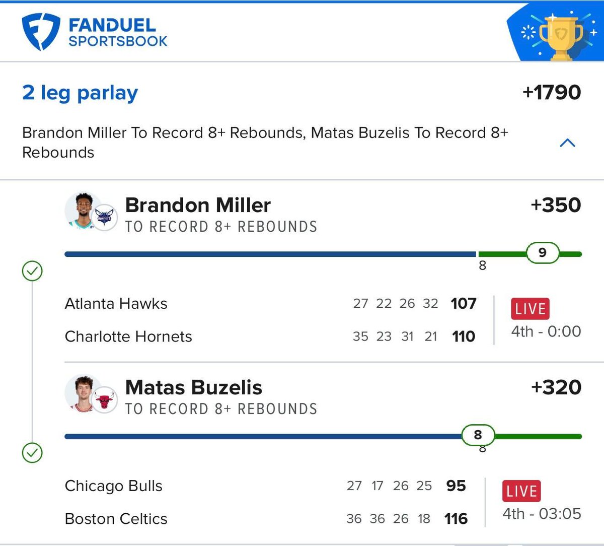 Discord got a +1790 beauty tonight 💰

Much deserved after the hooks we've been experiencing!

🚨 $27 off -> bit.ly/SaleUFC23