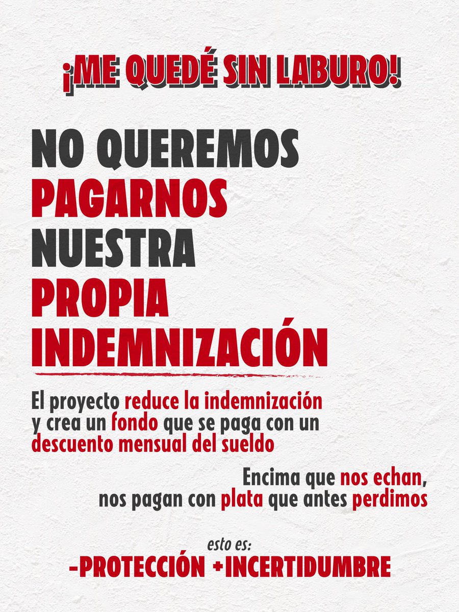 Se necesita una reforma laboral. Pero no una que quite derechos.

Esta propuesta golpea sobre todo a los jóvenes.

Modernizar no es precarizar.

El radicalismo nació defendiendo el trabajo y la dignidad. Y lo vamos a seguir haciendo.