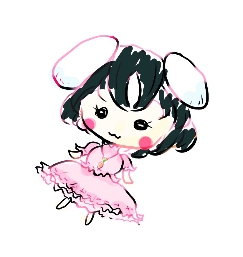 落書き過去作てゐ  #因幡てゐ #にっぴが作ったもの