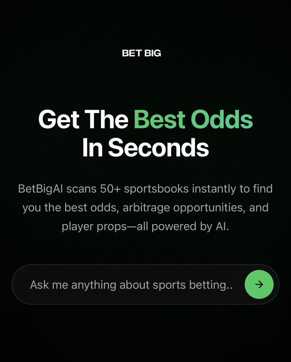 betbigai's tweet photo. POTD: Donovan Mitchell U 19.5 FGA ✅

❤️ if you’re tailing

found IN SECONDS using @BetBigAI 

Get The Best Odds In Seconds. https://t.co/7zMjdwTEbU