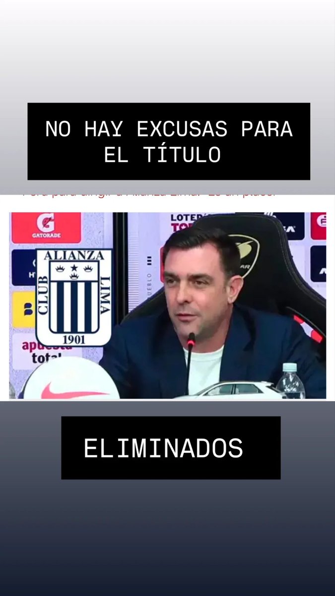 ADRIANSISNIEGAS's tweet photo. Alianza Lima no tiene excusas para obtener el Título de la Liga 1.
#Alianza
#AlianzaLima
#PabloGuede
#Comandosvr https://t.co/UUvO8bF9BX