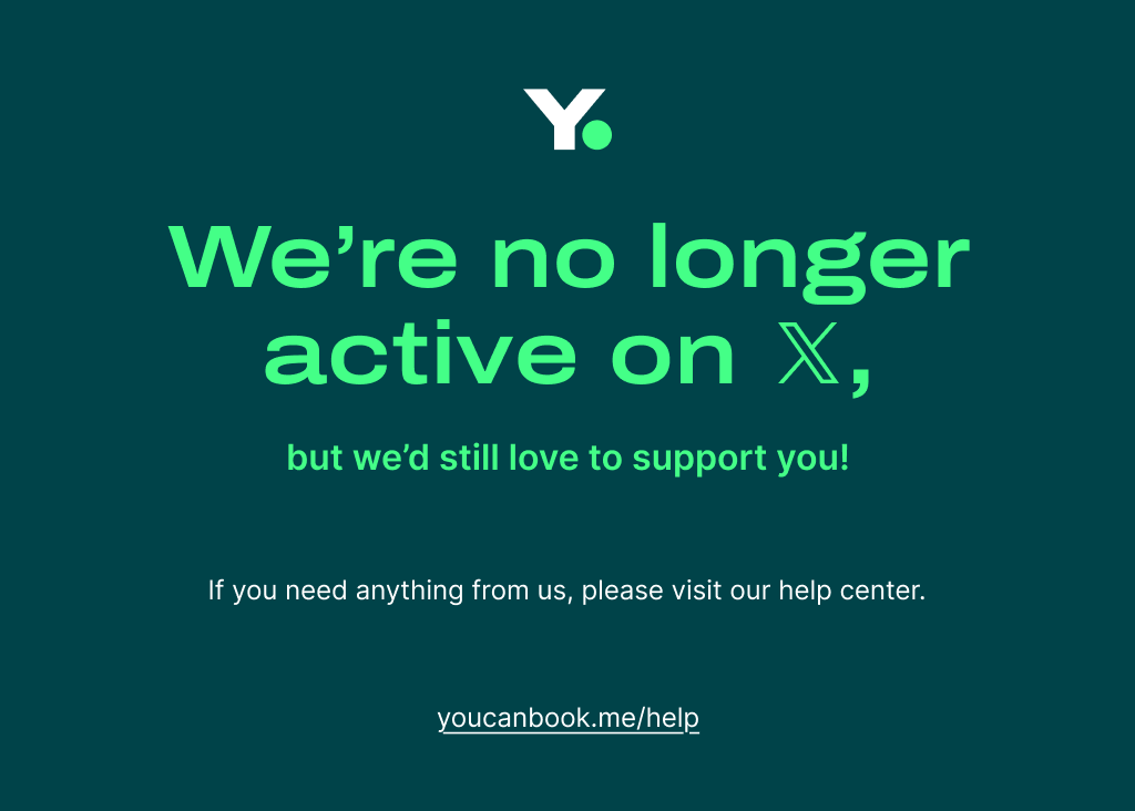 YouCanBookMe tweet media