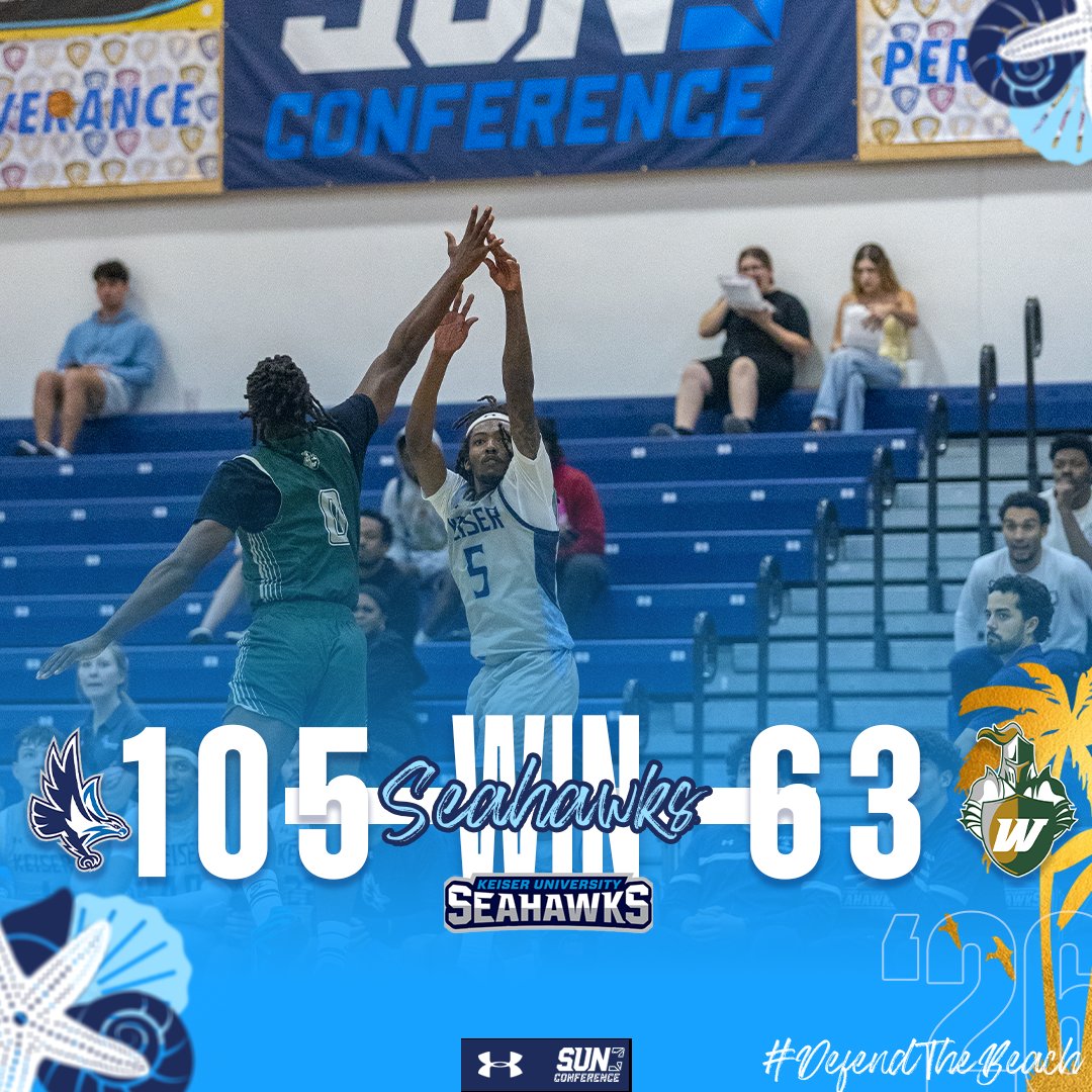 Keiser Men's Basketball tweet media