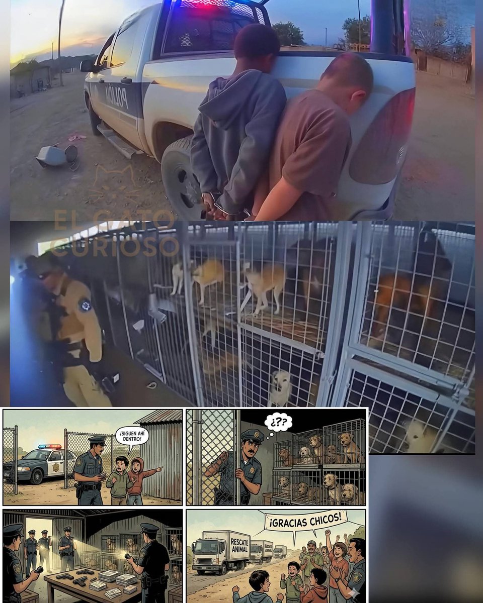 Animalitos en aprietos. tweet media