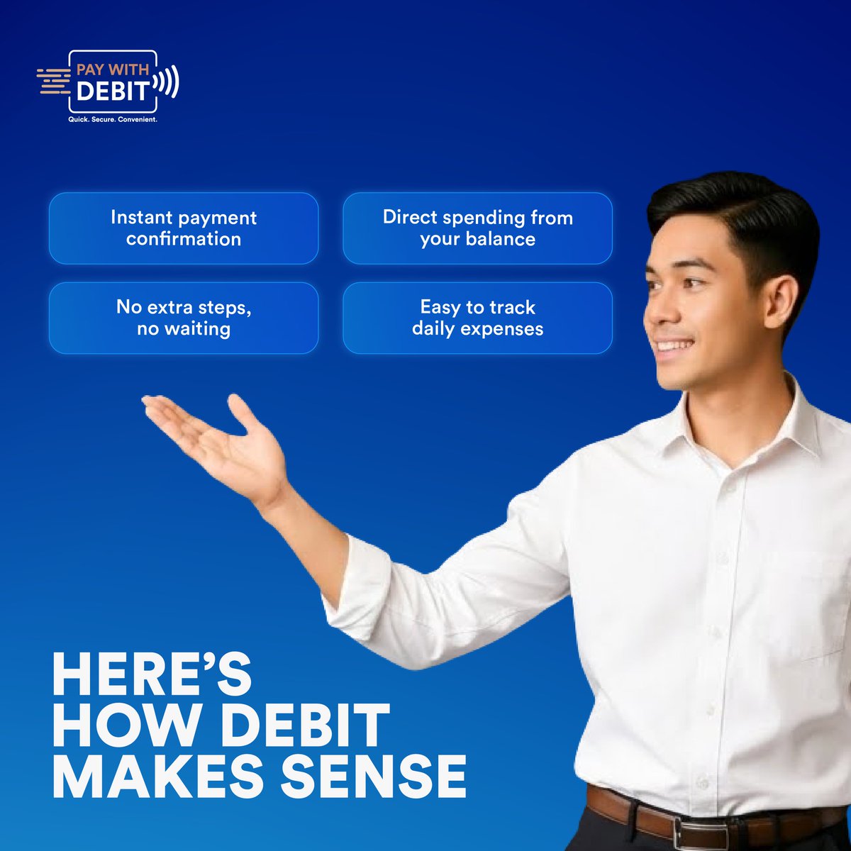 Pay With Debit tweet media