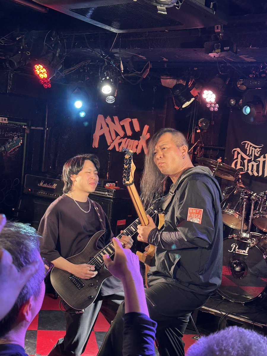 MuvTbDl51nxzoHi's tweet photo. #TheOathOfTheWolves
#Gtター修二の４枚
#PredatorsInShadowVol2
#新宿Antiknock
(2026.2.11) これからも宜しくネ！ツインGtター良かったヨ！ https://t.co/iany9o0ktK