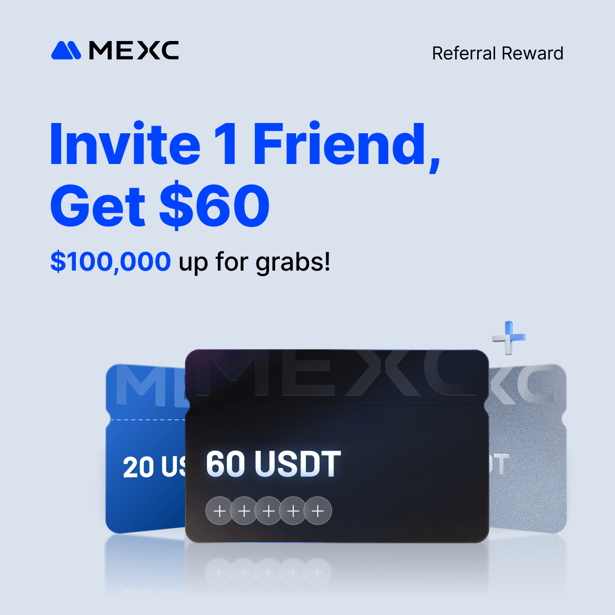MEXC's tweet photo. Tag the friend who should start trading on MEXC ๐
You both could earn up to 60 $USDT in the MEXC Referral Program.
๐ Details: https://t.co/ljyx7443QC https://t.co/FVNfDiHJGx