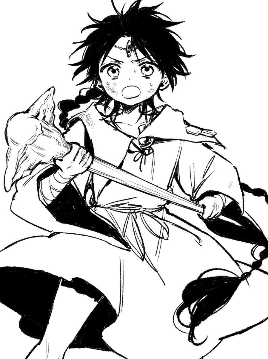 どうしても描きたい欲が抑えられなくて息抜きらくがきしてしまった