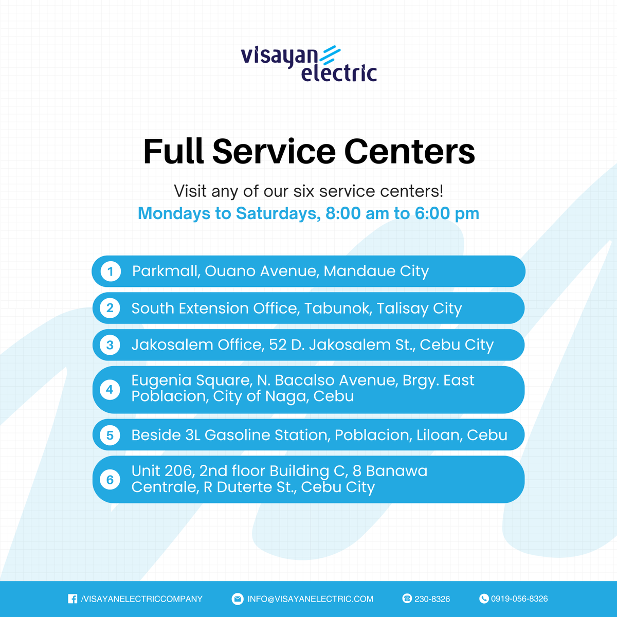 Visayan Electric Co. tweet media