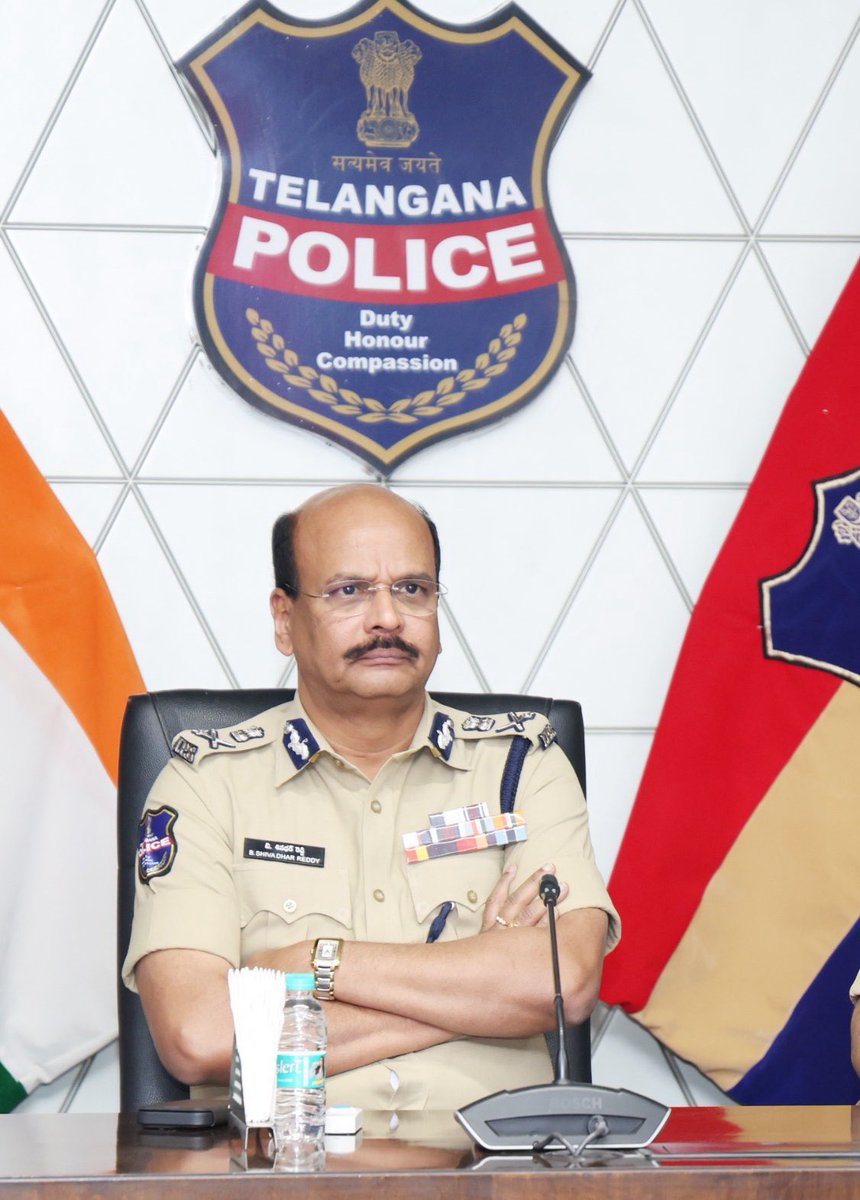 DGP TELANGANA POLICE tweet media