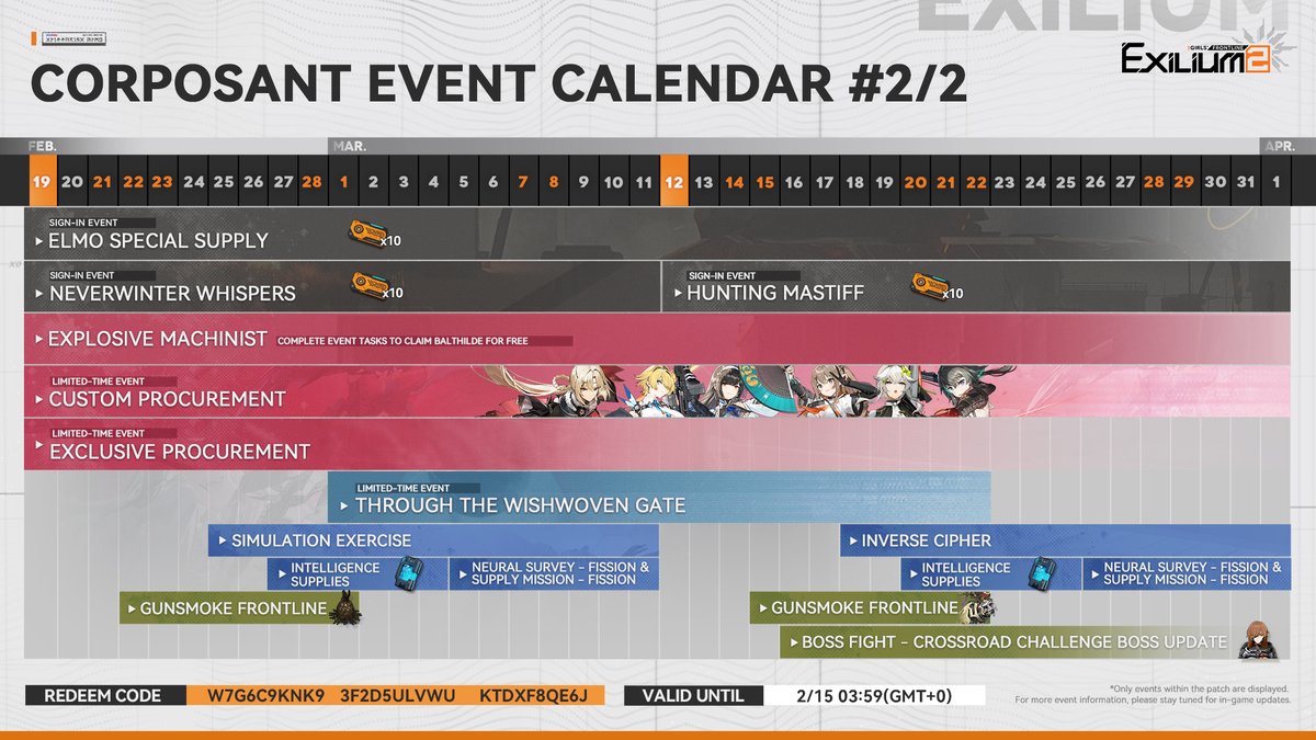GIRLS' FRONTLINE 2: EXILIUM GLOBAL tweet media