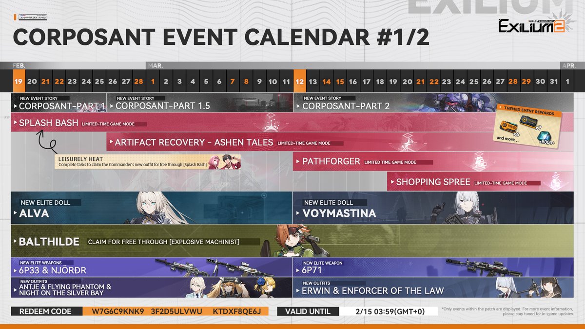 GIRLS' FRONTLINE 2: EXILIUM GLOBAL tweet media