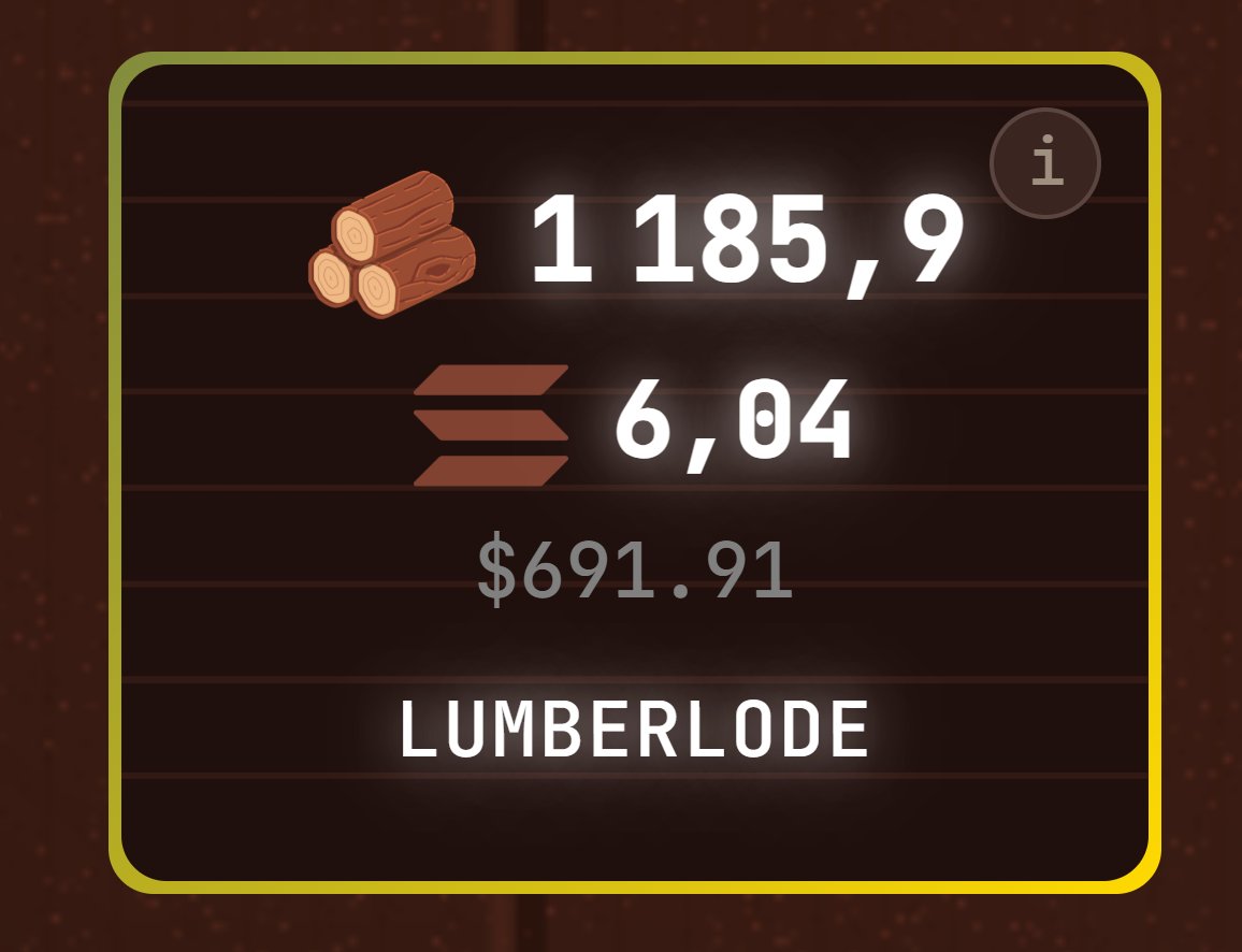 Sharpen your axes! 🪓

The game is fun, and do you know why? 

Because even if you don't hit the right block, you still get back at least 88% of your SOL each round... No more exhaustion, everyone can join in the fun! 🎉

Only here: chopcorp.io/chopped