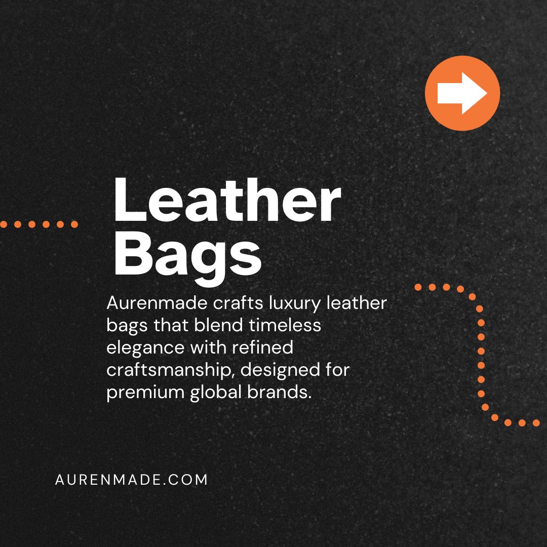 Aurenmade's tweet photo. Aurenmade — where luxury meets craftsmanship.
We are a premium leather goods manufacturer, crafting handmade leather bags, jackets, wallets, and accessories using ethically sourced, full-grain leather.
info@aurenmade.com
#leather #leathershoes #leatherdress #leatherbags #reels #a https://t.co/w8BuA5SnCU