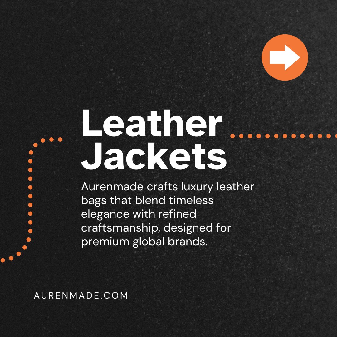 Aurenmade's tweet photo. Aurenmade — where luxury meets craftsmanship.
We are a premium leather goods manufacturer, crafting handmade leather bags, jackets, wallets, and accessories using ethically sourced, full-grain leather.
info@aurenmade.com
#leather #leathershoes #leatherdress #leatherbags #reels #a https://t.co/w8BuA5SnCU