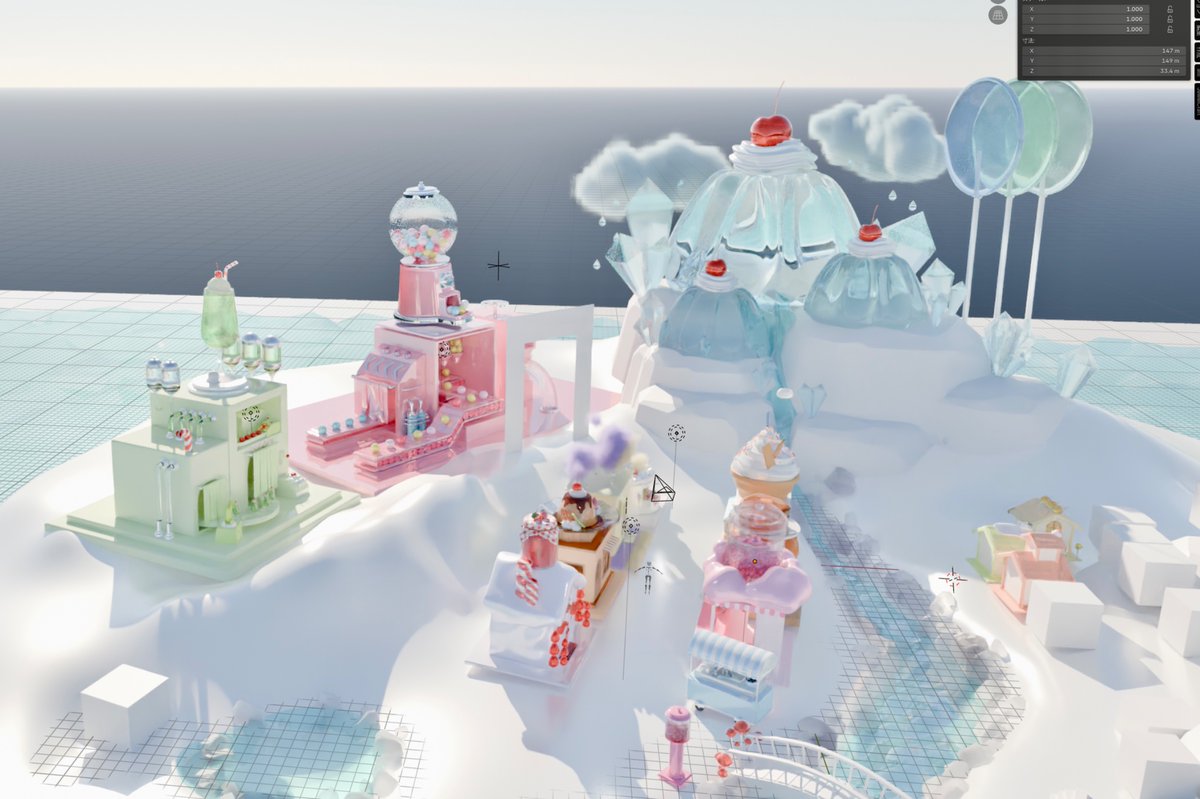 RikO_integrate's tweet photo. blender上手くなってきた気がする💎上手くUnityに移せるといいな〜 https://t.co/b62wkki8Zk