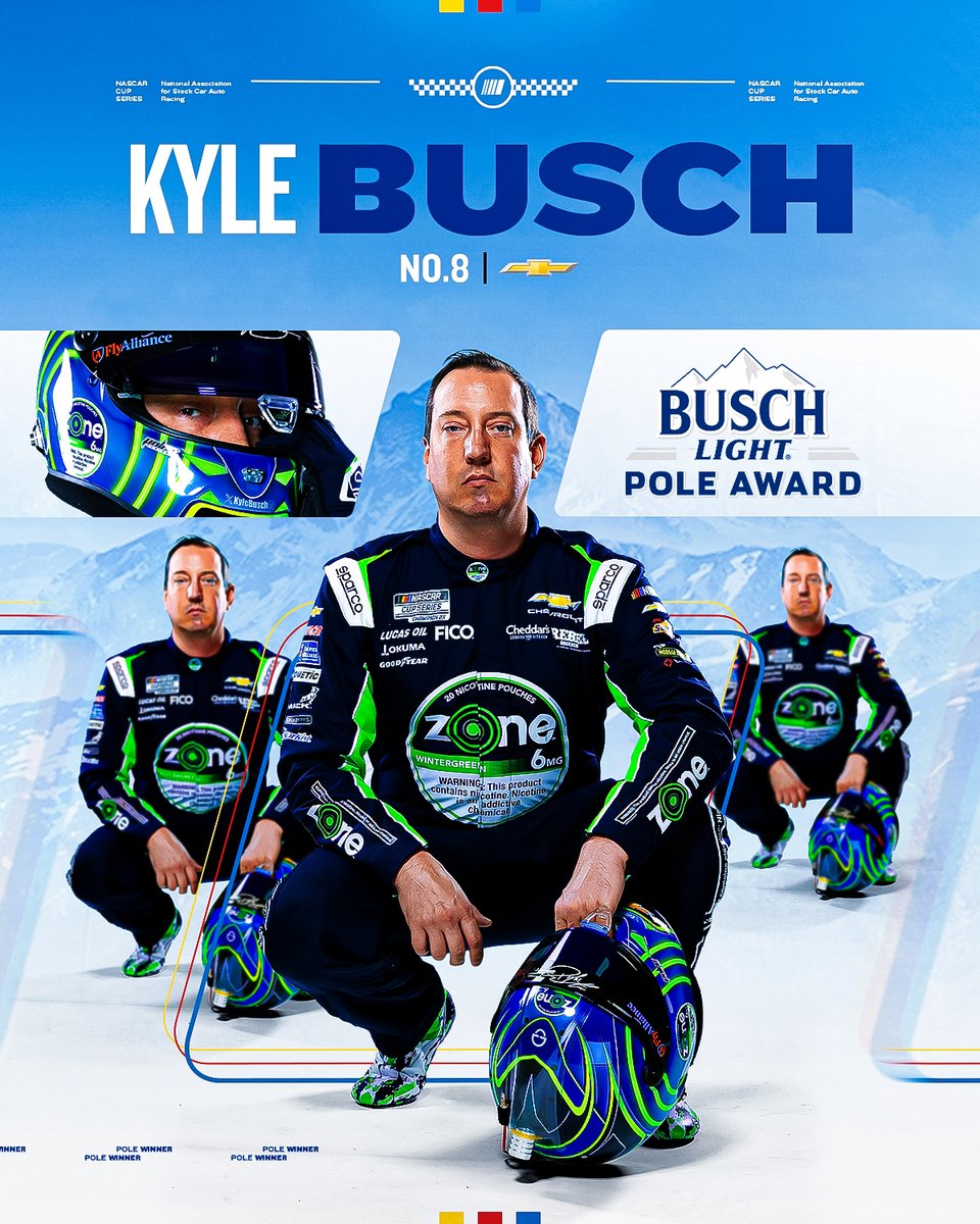 His hunt for a Harley J. Earl Trophy will start from P1!

<a href="/KyleBusch/">Kyle Busch</a> wins the #BuschLightPole at <a href="/DAYTONA/">Daytona International Speedway</a>!